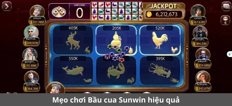 3 kinh nghiệm đắt giá khi chơi Bầu cua Sunwin