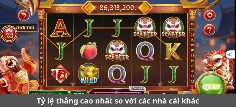Tỷ lệ thắng Thần tài Sunwin ngon nhất so với nhà cái khác